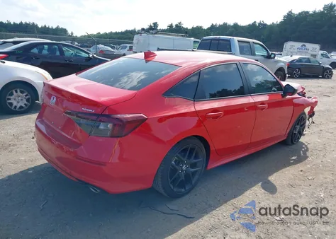 2025 Honda Civic Sport from USA, damaged, VIN 2HGFE2F57SH548703